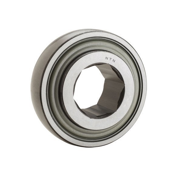 Bower Hex Bore Ball Bearing - 1.7305 In Id X 3.5433 In Od X 1.1811 In W; Double Sealed HPS108GPBN